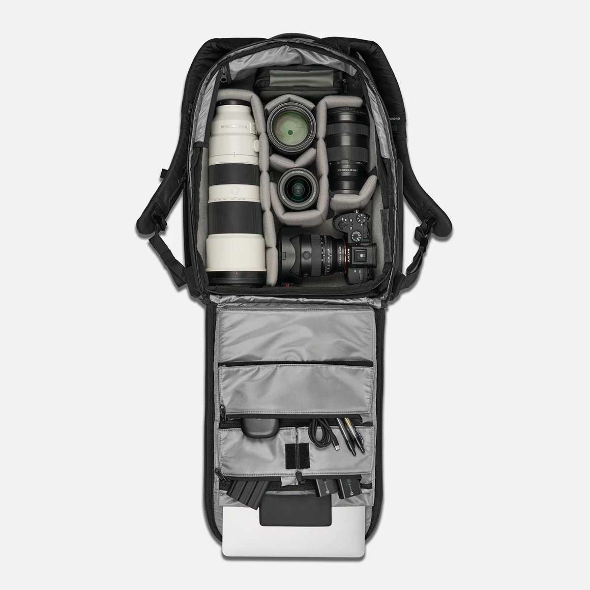 PRVKE Zip 31L in Black - Image 5