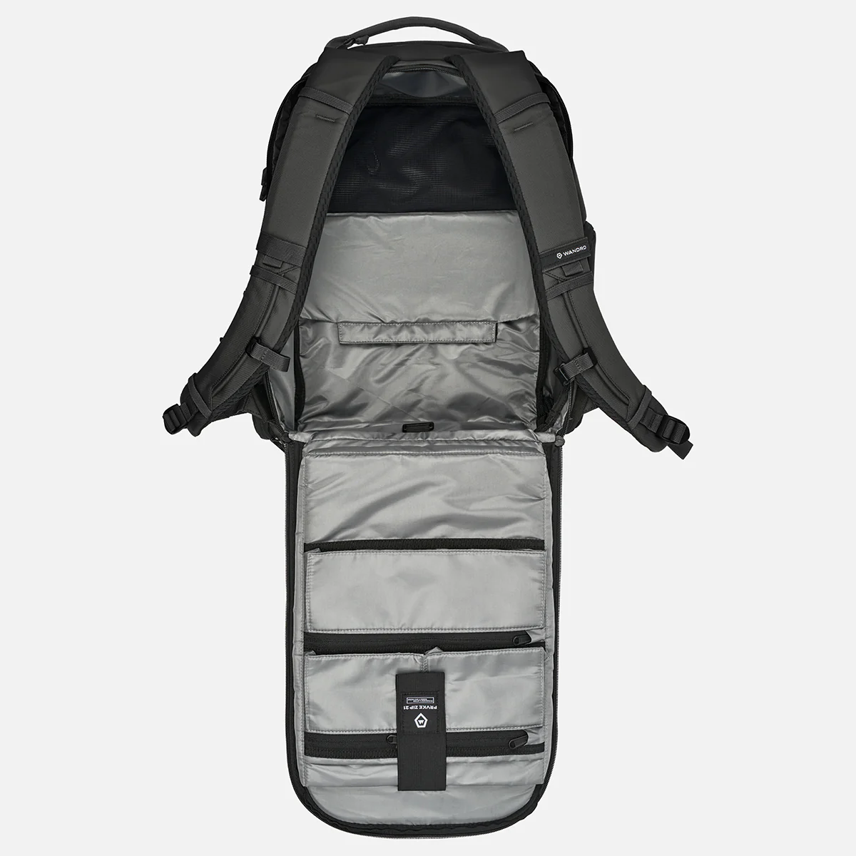 PRVKE Zip 21L in Black - Image 6