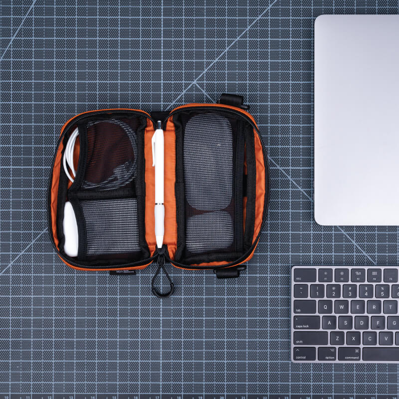 Tech Bag Small in Sedona Orange - Image 5