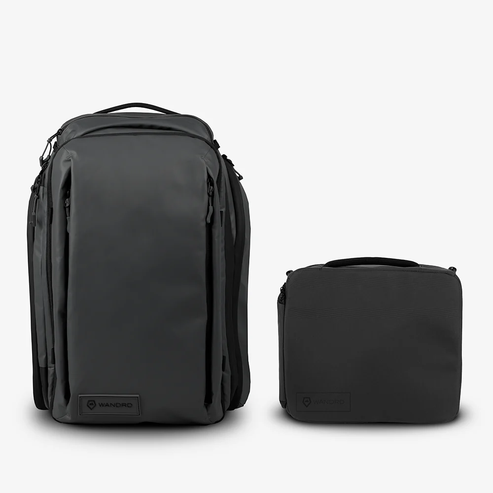 TRANSIT Travel Backpack 45L in Black - Image 3