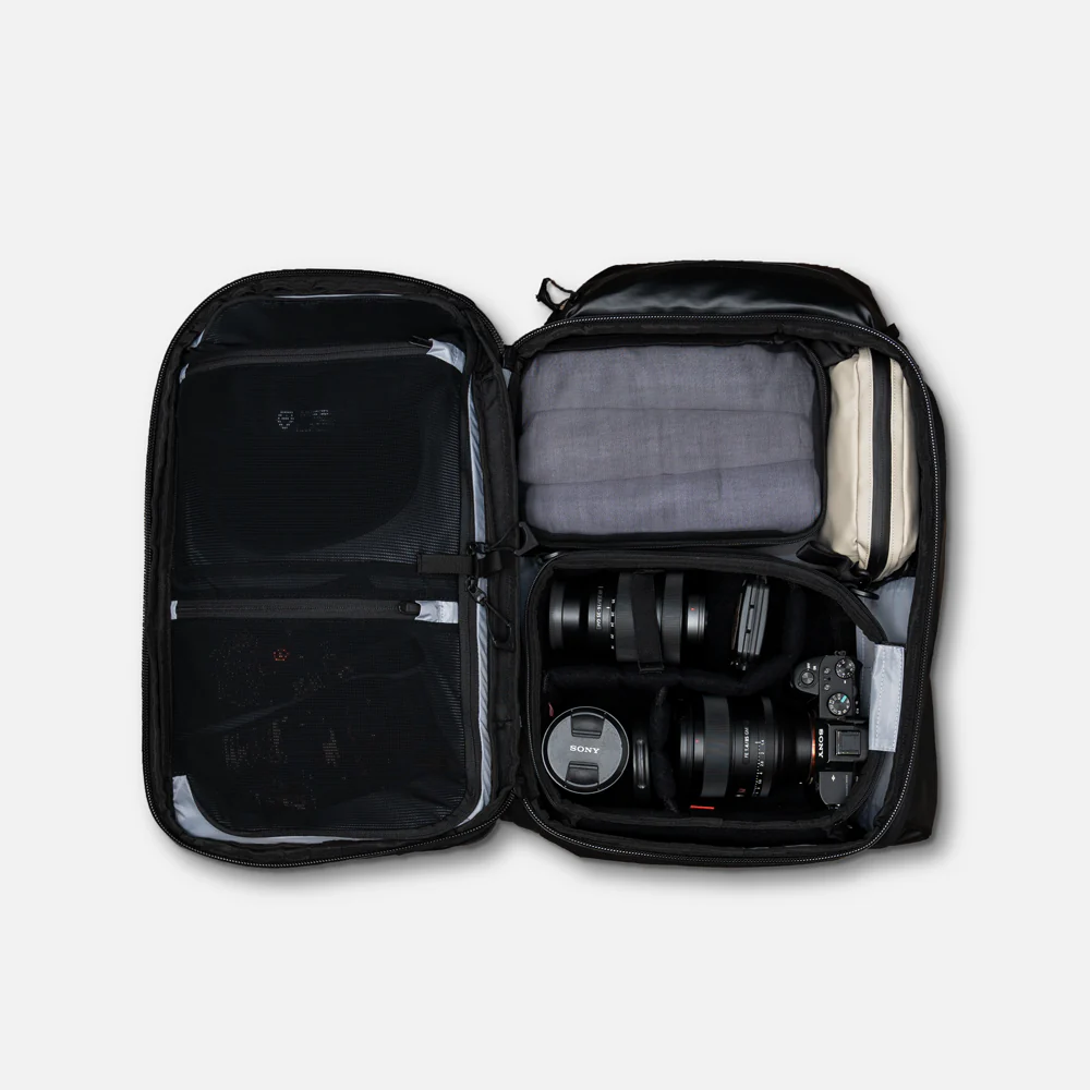 TRANSIT Travel Backpack 35L in Black - Image 5